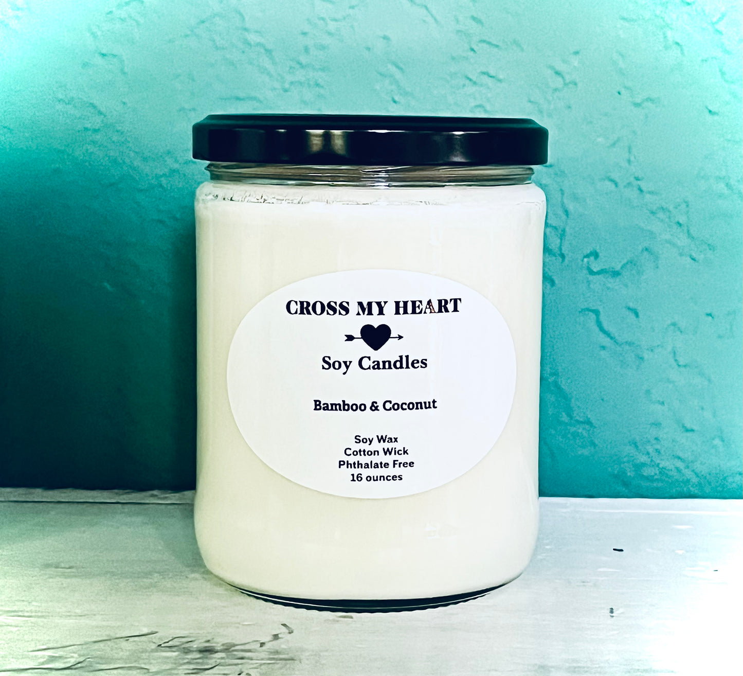 Bamboo & Coconut Soy Candle- 16 ounces