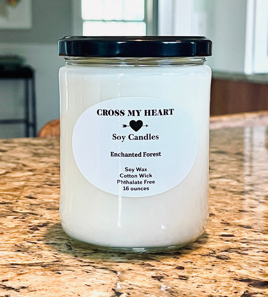 Enchanted Forest Soy Candle- 16 ounces