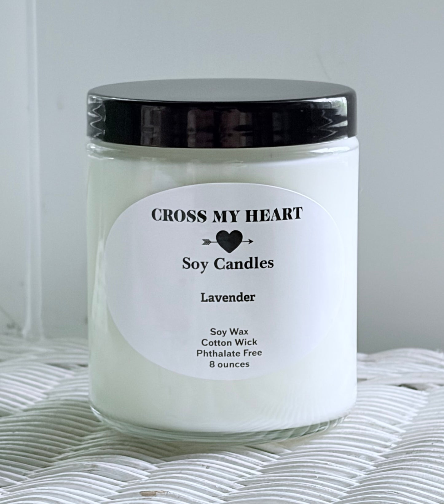 Lavender Soy Candle- 8 ounces