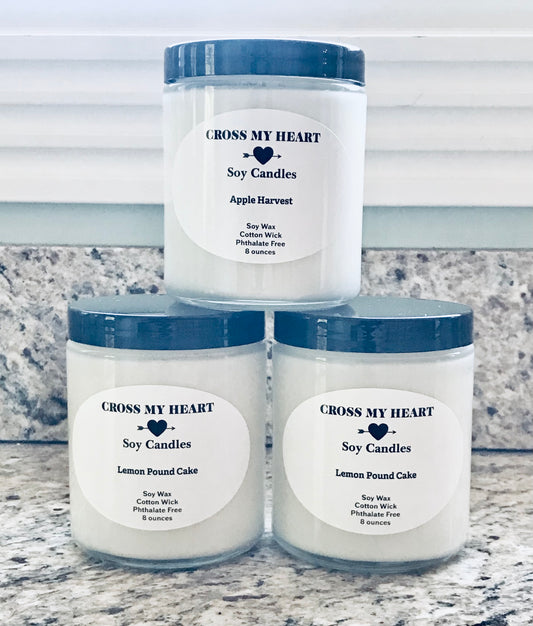 Apple Harvest Soy Candle- 8 ounces